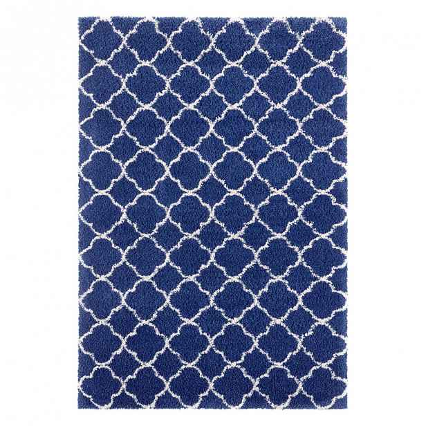 Modrý koberec Mint Rugs Luna, 80 x 150 cm