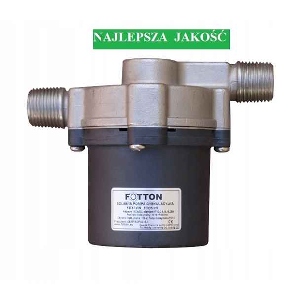 Oběhová Pumpa Fotton FTD5 17V DC 25PV hl. nerezová ocel Solar