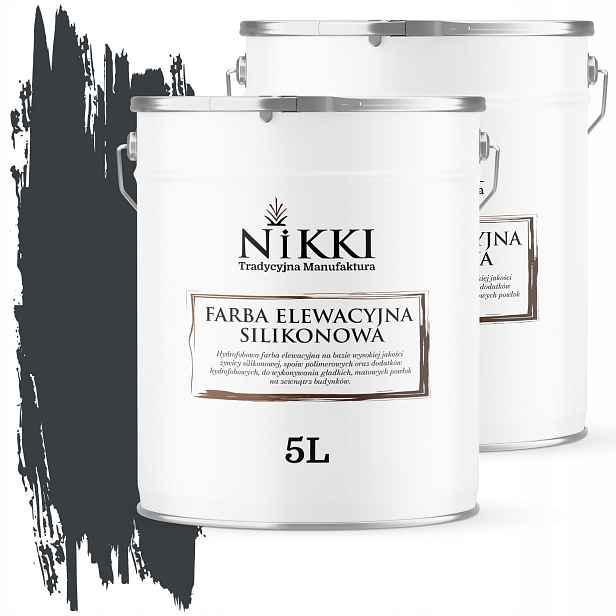 Silikonová Barva Fasádní Barva 2x5L Antracit Ral 7016 Uv