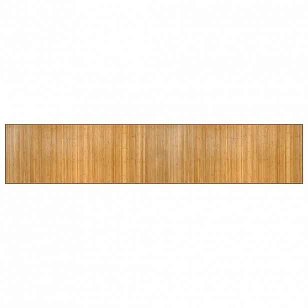 vidaXL Koberec obdélníkový přírodní 80 x 400 cm bambus