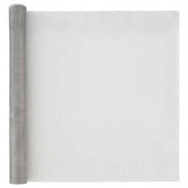 vidaXL Síťovina 80 x 500 cm 18 mesh Nerezová ocel 304 Stříbrná