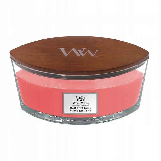WoodWick svíčka Melon Pink Quartz 453,6 g Elipsa