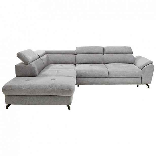 SEDACÍ SOUPRAVA, textil, šedá Stylife