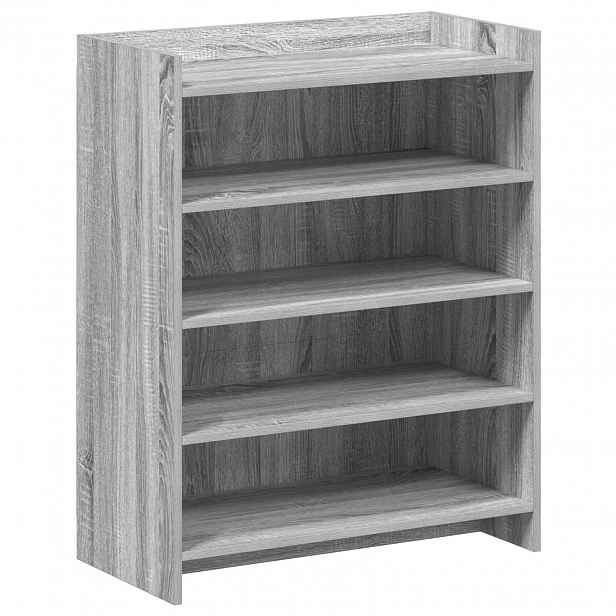 vidaXL Skříň na obuv Šedý Sonoma 73,5 x 36 x 92 cm Kompozitní dřevo