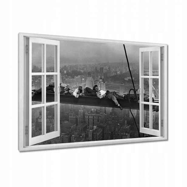 Obrazy 120x80 Dělníci na trámu