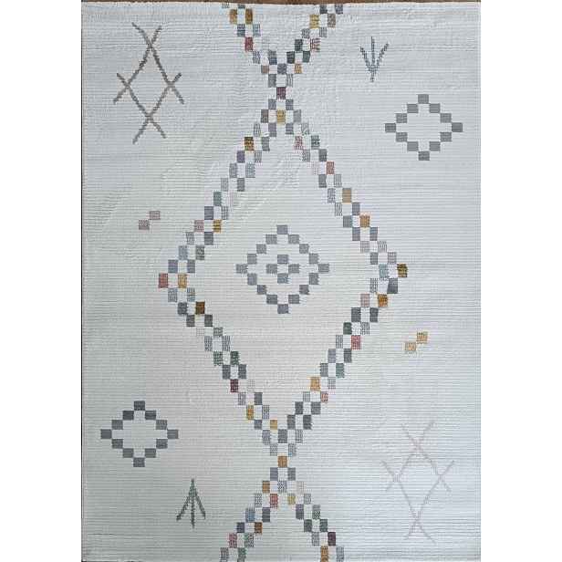 Exkluzivní krémový koberec s jemnými měkkými štětinami 200 x 280 cm