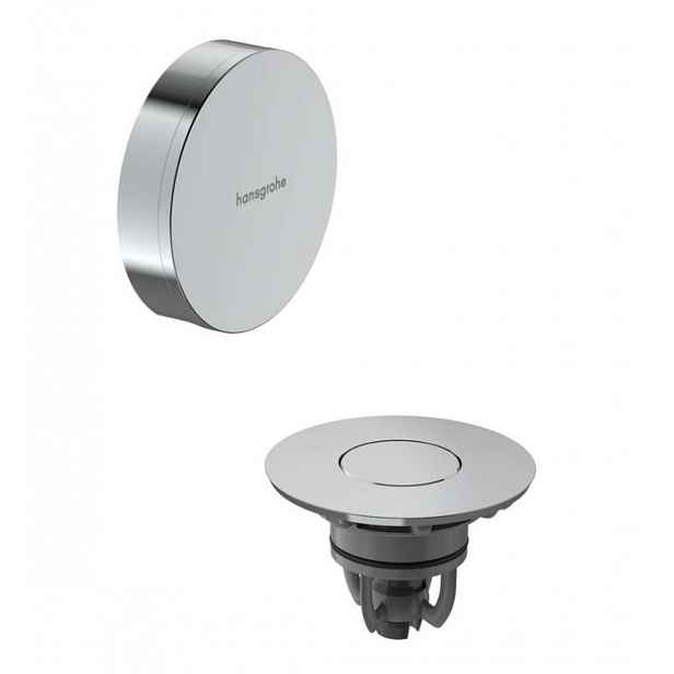 Hansgrohe Flexaplus - Vrchní sada vanového výtoku, Push-Open, chrom/chrom 58188000