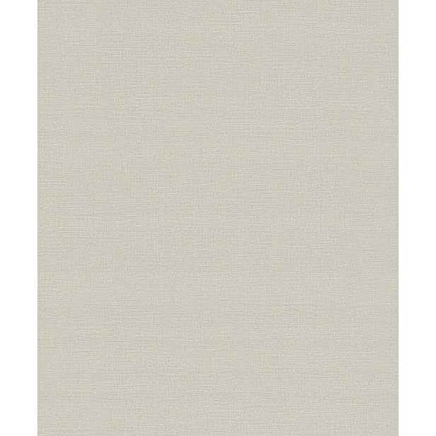 Světle béžová tapeta do obývacího pokoje, struktura tkaniny 10,05 m x 106,00 cm, tapeta