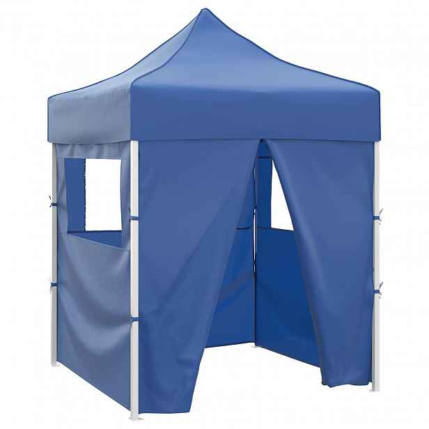 vidaXL Party Stan 200 x 200 x 315 cm Modrá Oxford látka