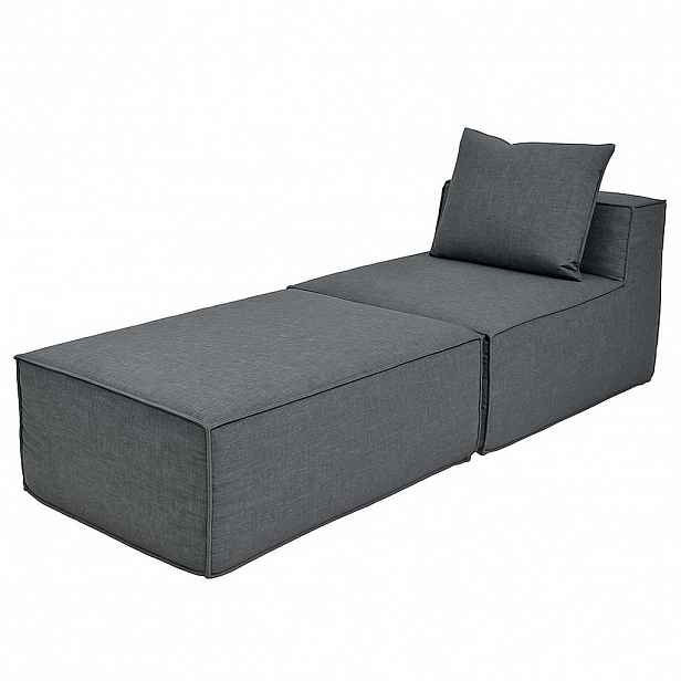 MCW CHAISELONGUE Šedá