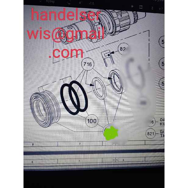 Těsnění převodovky Hilti Te 30-A36 Te 30 Te 30ATC Te 30 A22