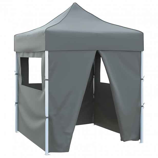 vidaXL Party Stan 200 x 200 x 315 cm Antracitová Oxford látka