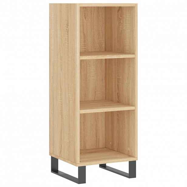 vidaXL Příborník dub sonoma 34,5 x 32,5 x 90 cm kompozitní dřevo