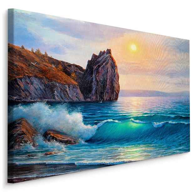 Plátno Ráno u Moře II. Varianta: 30x20