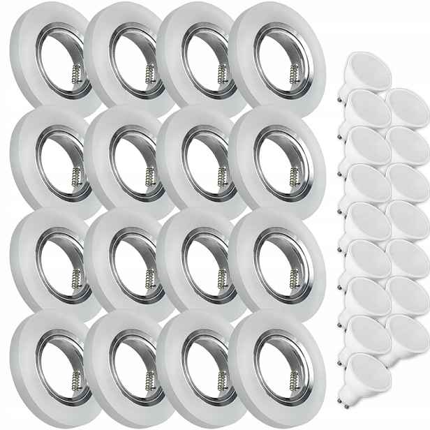 16X Skleněná Lampička Moderní Kulaté Svítidlo Silné Sklo Led Žárovka 5W