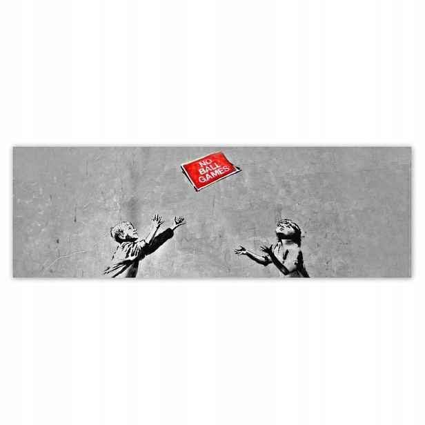 Plakáty 200x66 Banksy No Ball Games