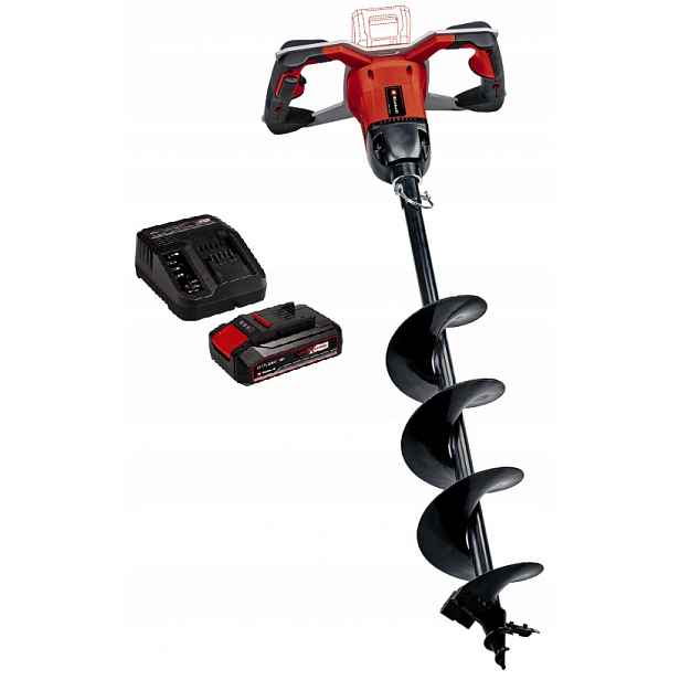 Einhell Půdní Vrtačka Gp-ea 18/150 Sada Akumulátor 2,5AH Pxc 18V