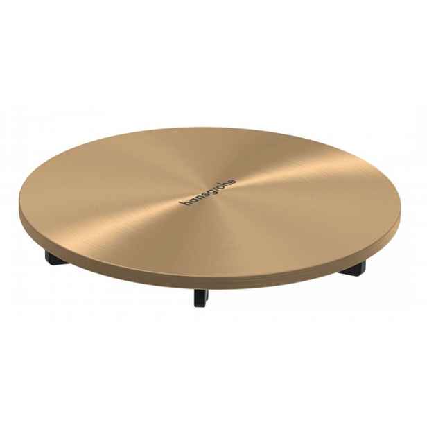 Hansgrohe RainDrain Staro - Kryt odtoku pro sprchovou odpadní soupravu, kartáčovaný bronz 60058140