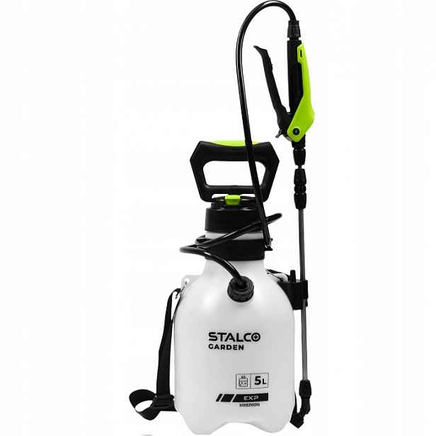 Tlakový Postřikovač 5 L Stalco Garden Nastavitelná Lanka 47-74 CM Tryska