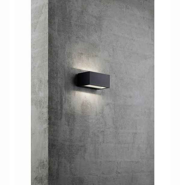 Venkovní nástěnné svítidlo Nene Nordlux černé, Led zdroj 10,5W 700lm IP54 3000K