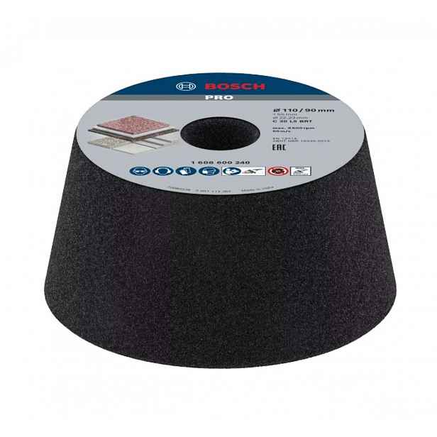 Bosch - Brusný kužel na beton P36, 110/90x22,23 mm 1608600240