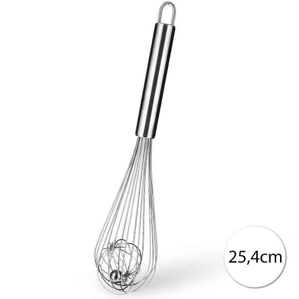 Kitchen&home FUS0897 Metlička na šlehání, Šlehací metlička, 25,4cm