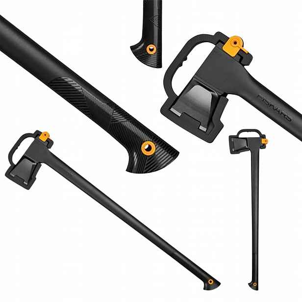 Štípací sekera Fiskars A26 Solid XL s chráničem ostří Černá 915 91,5 cm