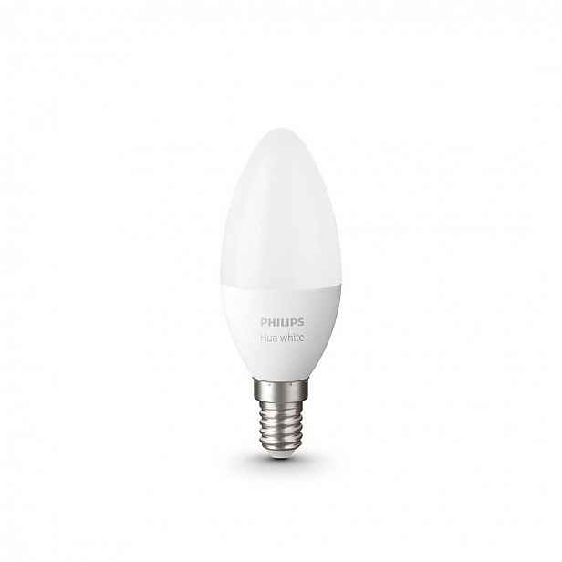 Philips Hue White - Chytrá LED žárovka E14, 470 lm, teplá bílá 929003021101