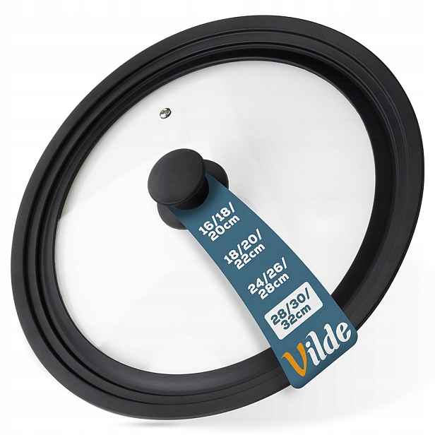 Univerzální silikonové skleněné víko 28/30/32 cm