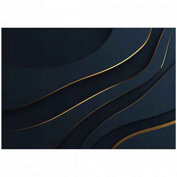 Wallarena ABSTRAKTNÍ glamour modrá fototapeta 150x105 cm