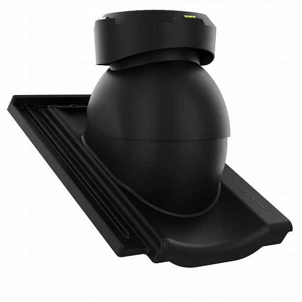 Krbový kanalizační ventilátor fi110 Creaton Cantus Černý