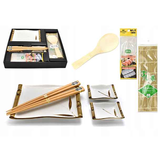 Sada na sushi pro 2 osoby Bamboo Chairo příslušenství