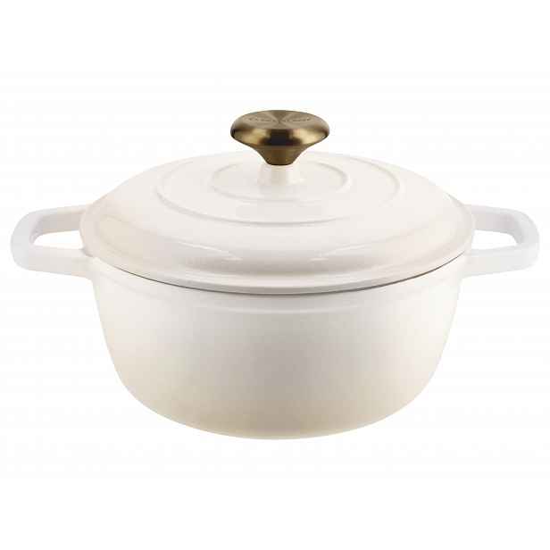 Silvercrest® Litinový hrnec Premium, Ø 21 cm / 2,8 l (béžová)