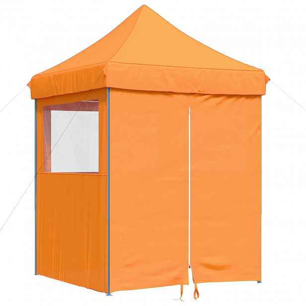 vidaXL Party Stan 200 x 200 x 306 cm Oranžová Oxford látka