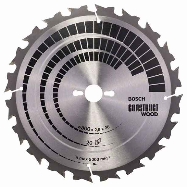 Kotouč pilový Bosch Construct Wood 300×30×2,8 mm 20 z.
