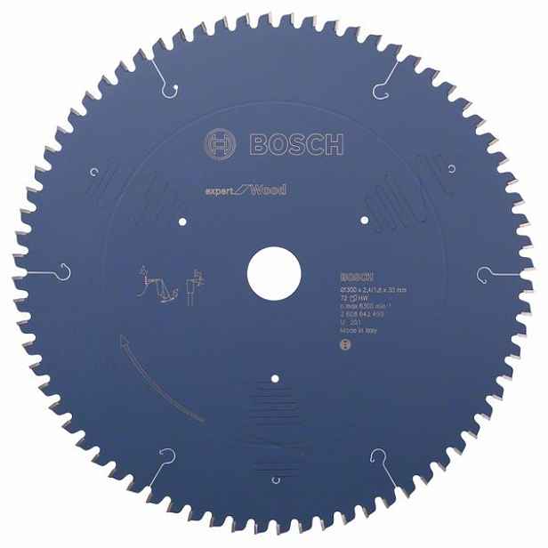 Kotouč pilový Bosch Expert for Wood 300×30×2,4 mm 72 z.