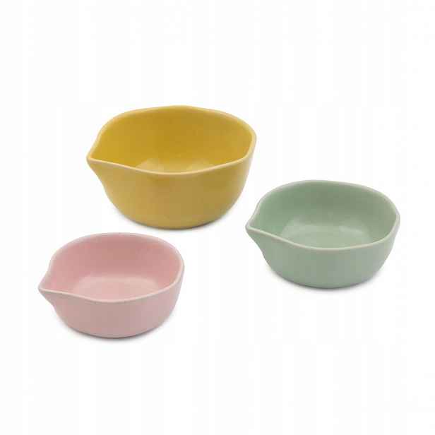 Misky na dipy Jamie Oliver Big Love 3 ks kameninové 83-250 ml