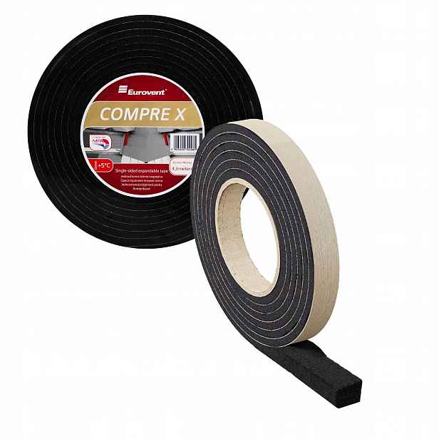 Těsnící expanzní páska 20 mm x 40 mm x 4,3 m Eurovent Compre X