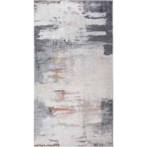 Šedý/slonovinový pratelný koberec 80x150 cm Abstract Colors – Vitaus