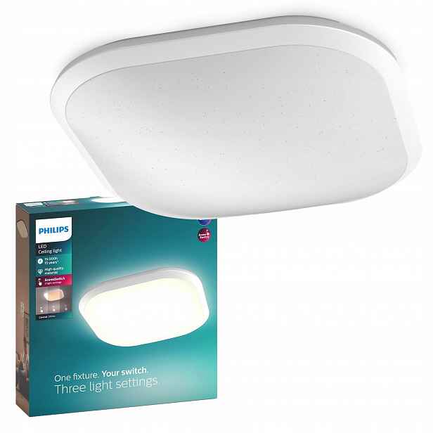 Stropní Svítidlo Stropní Svítidlo na omítku Cavanal 18W 2700K Stmívatelná Philips