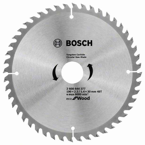 Kotouč pilový Bosch Eco for Wood 190×30×2,2 mm 48 z. 10 ks