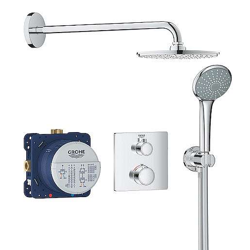 Sprchový systém Grohe Grohtherm včetně podomítkového tělesa chrom 34734000