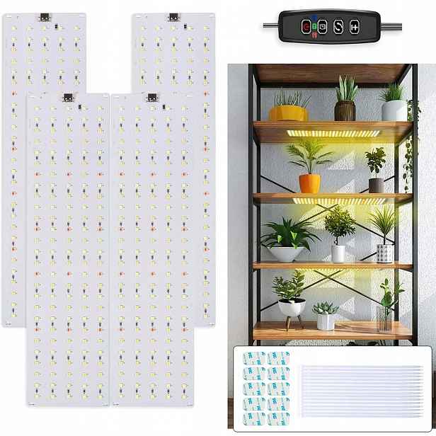 Full Spectrum Sluneční Světlo Lampa Pro Růst Pěstování Rostlin 30CM 4KS