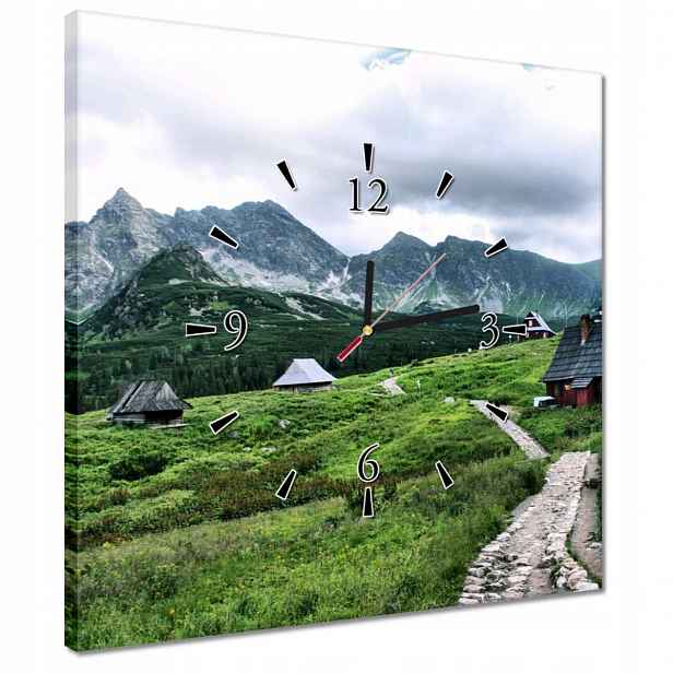Hodiny 40x40 Tatry Hala Pásová