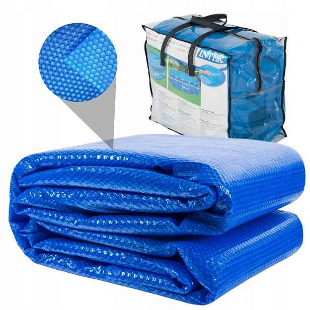 Krycí Plachta Plovoucí Solární Podložka Do Bazénu 457 X 122 CM Intex 29023 29013