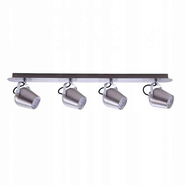 Reflektorové svítidlo stříbrné 79 Cm 4 body Halogen Led Lišta Josie Italux