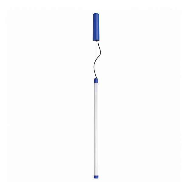 Tmavě modré kovové LED závěsné svítidlo ø 6 cm TRANG – Thoro
