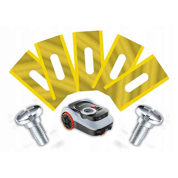Nože Pro Robota Segway Navimow 12 ks Oboustranné Titanové i108E i206E X420E