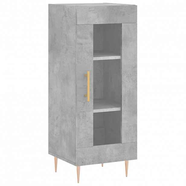 vidaXL Příborník betonově šedý 34,5 x 34 x 90 cm kompozitní dřevo