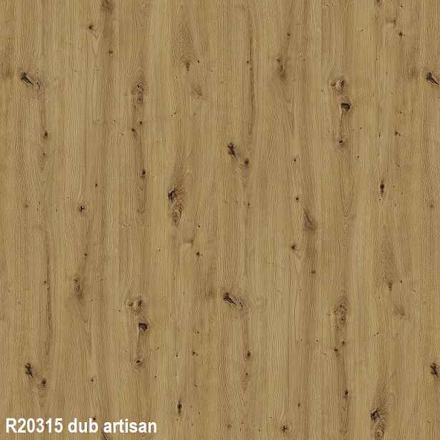 ArtExt Pracovní deska - 38 mm 38 mm: Dub Artisan R20315